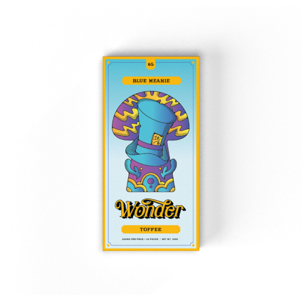 Buy Wonder - Psilocybin Blue Meanie Bar Toffee 6g Online Canada