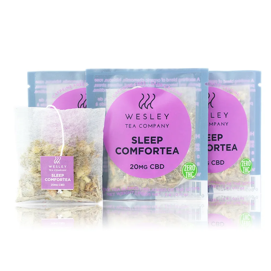 Buy Wesley – Sleep Comfortea CBD Tea 20mg | Bare Cannabis