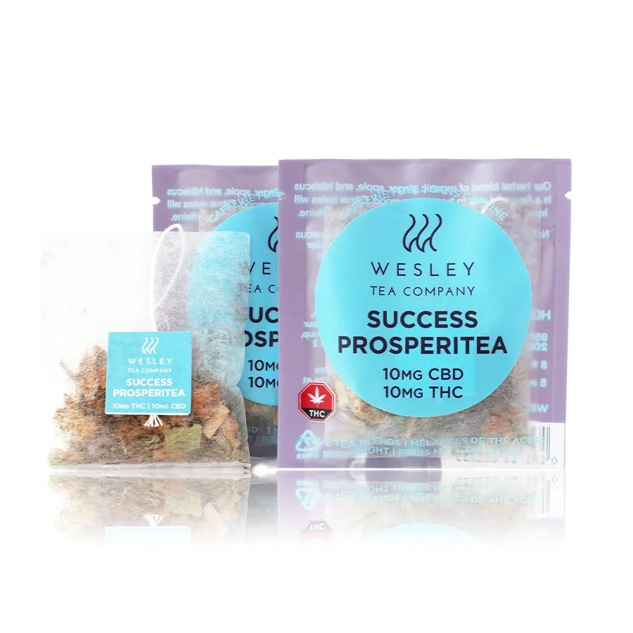 Buy Wesley – Success Prosperitea 1-1 THC/CBD Tea 20mg | Bare Cannabis