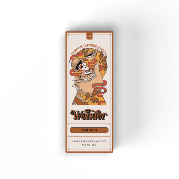 Buy Wonder - Psilocybin Chocolate Bar S’mores 1g Online Canada