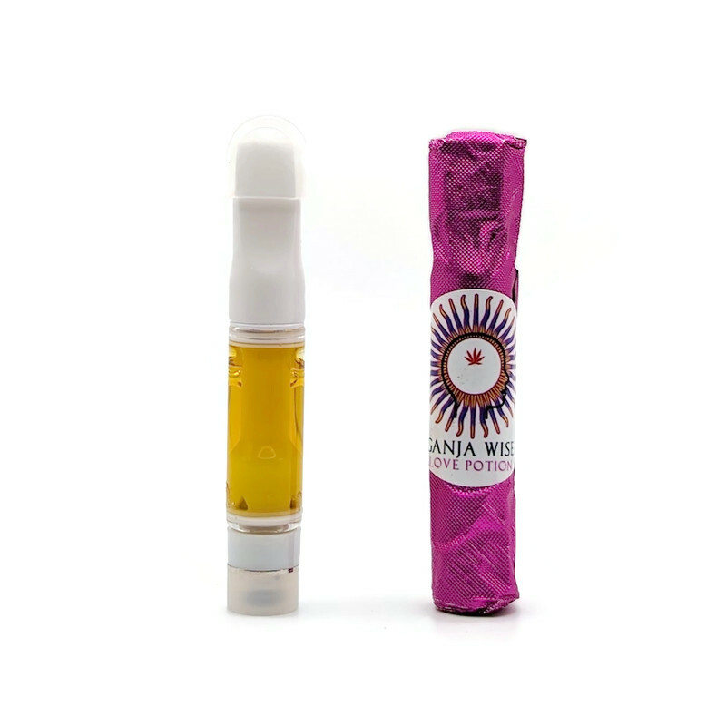 Buy Ganja Wise – Love Potion Hybrid HTFSE Carts (1G) Online