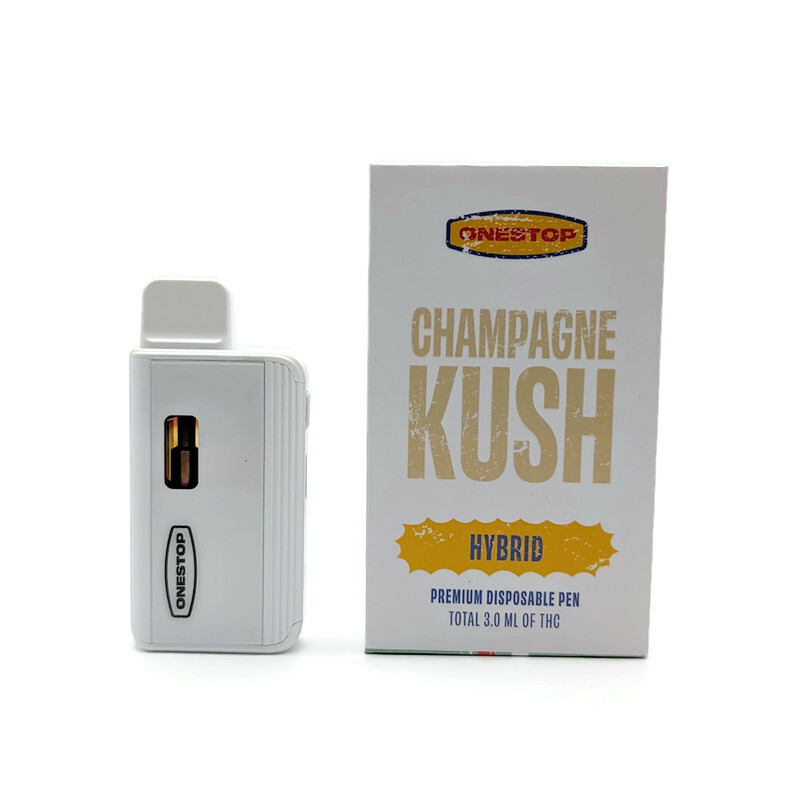 Buy OneStop – Champagne Kush Hybrid 3g Disposal THC Vape