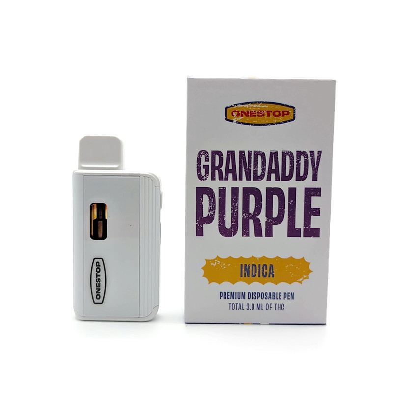 GrandDaddy Purple Indica 3g Disposal THC Vape