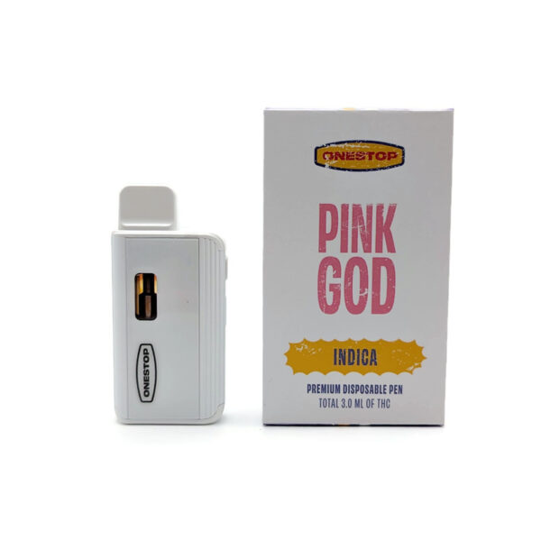 Buy OneStop – Pink God 3g Indica Disposable THC Vape Online