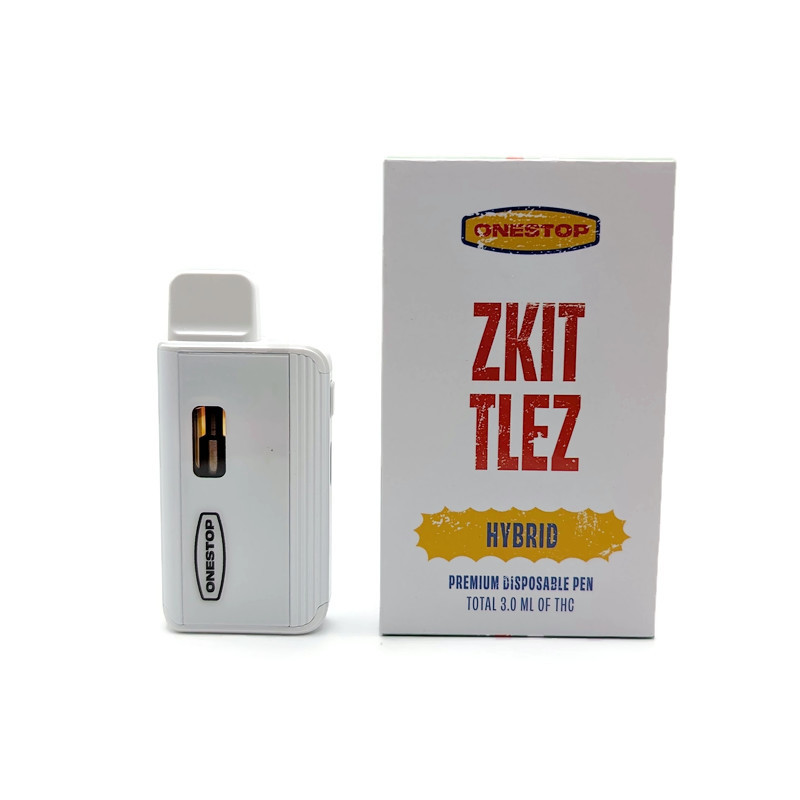 Buy OneStop – Zkittlez Hybrid 3g Disposal THC Vape Online