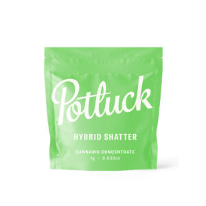 Potluck Shatter – Gelato Hybrid 1g